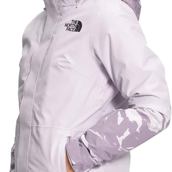 THE NORTH FACE Women's Garner Triclimate Insulated Ski Jacket Lavender SAVE $150 - Picture 5 of 7